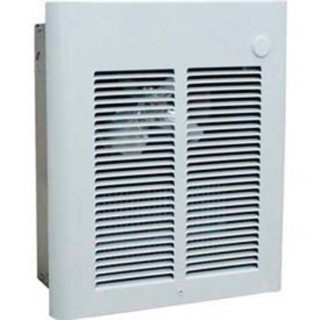 MARLEY ENGINEERED PRODUCTS Small Room Fan-Forced Wall Heater SRA1012DSF, 1000W, 120V SRA1012DSF